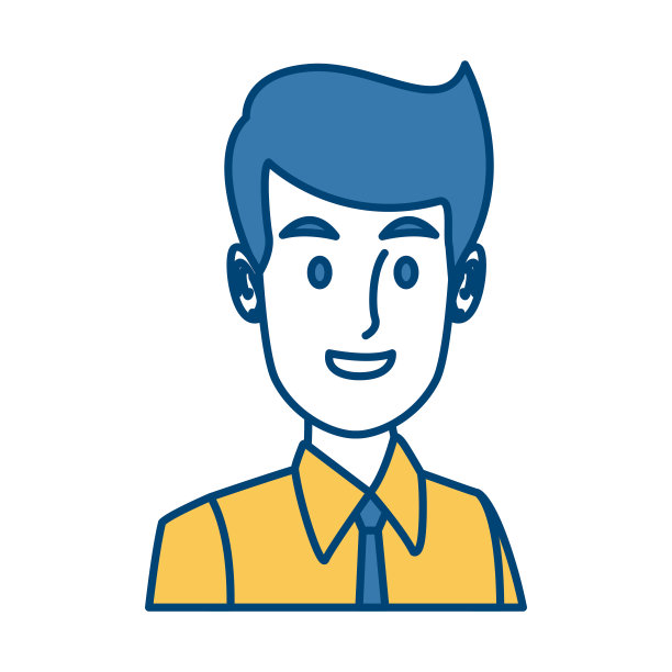 商人执行官卡通图片下载