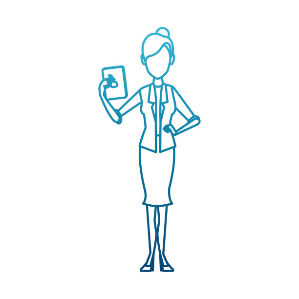 商业女性漫画图片下载