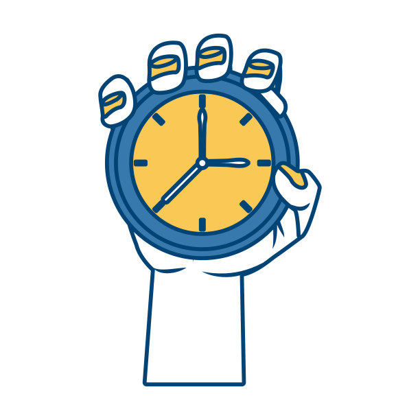 手持袖珍钟图片下载