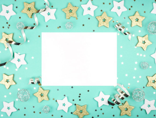 圣诞节装饰薄荷背景为圣诞节和新年。图片下载