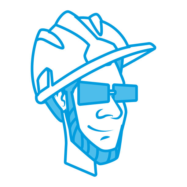 卡通工人与工具图片下载