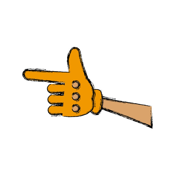 工人手套孤立图片下载