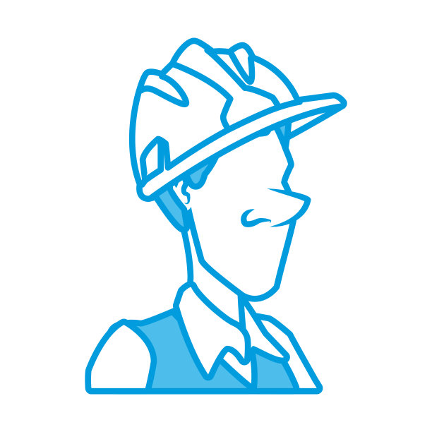 卡通工人与工具图片下载