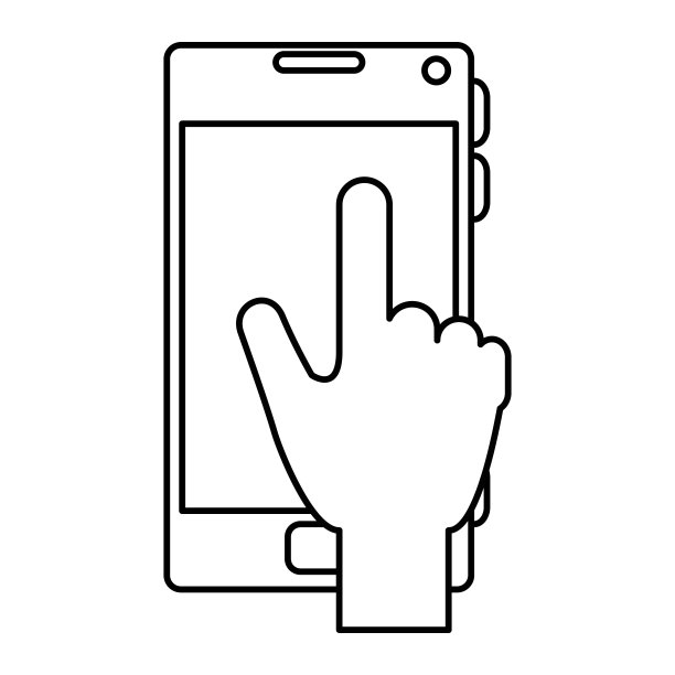 用智能手机给人做手势图片下载