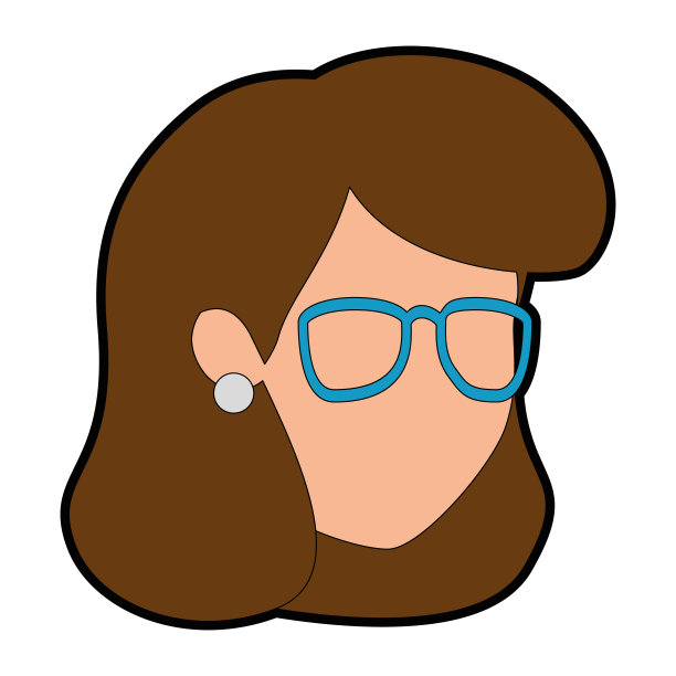 美丽的女老师头像人物图片下载