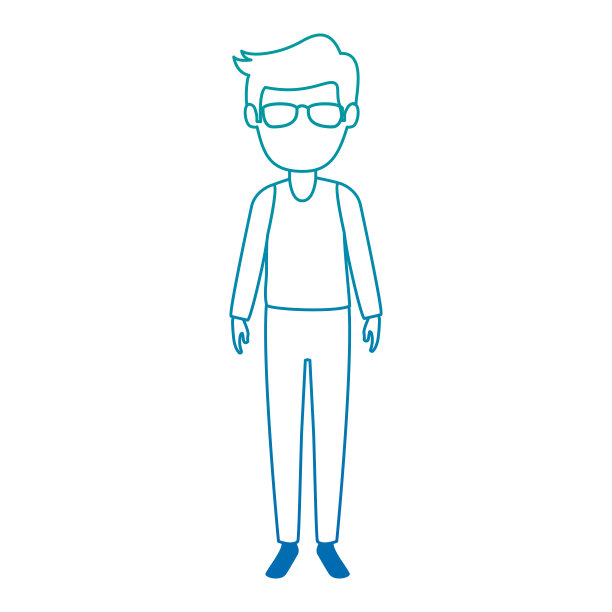 教师男角色图片下载