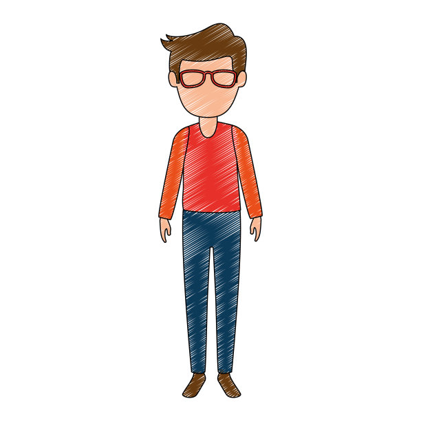 教师男角色图片下载