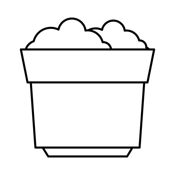 土花盆图片下载