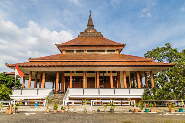 印尼三宝垄的中国寺庙图片下载