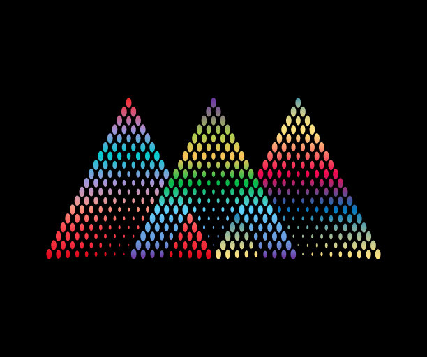 半色调抽象模式图片下载