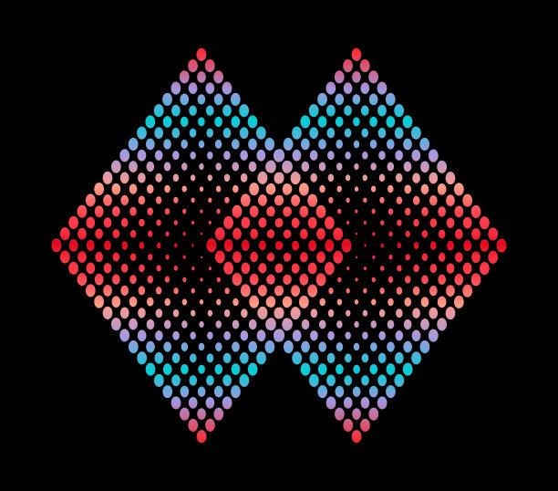 半色调抽象模式图片下载