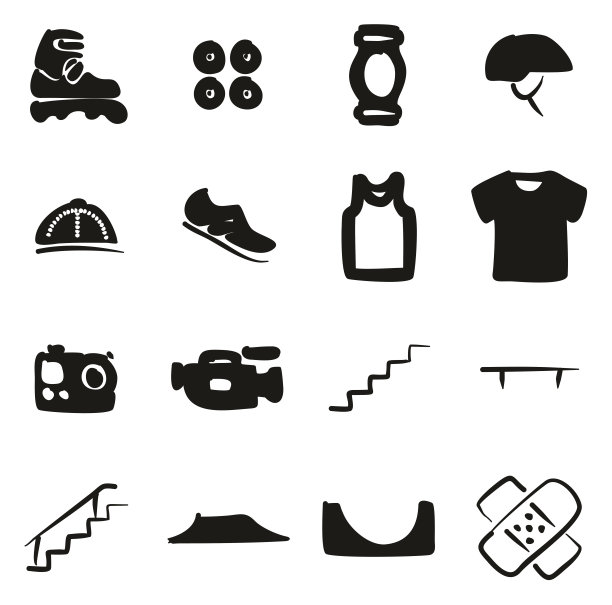 内联图标徒手填充图片下载