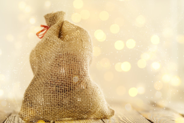 闪闪发光的帆布袋图片下载