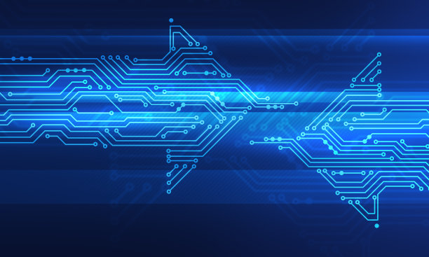 两个相对移动的箭头素材图片