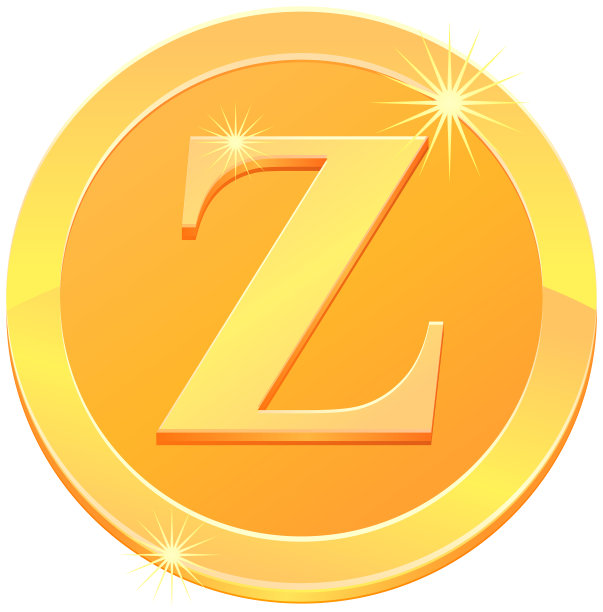 带有字母Z矢量的金币或奖牌图片下载