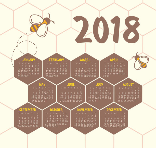 2018年有蜜蜂和蜂窝图片下载