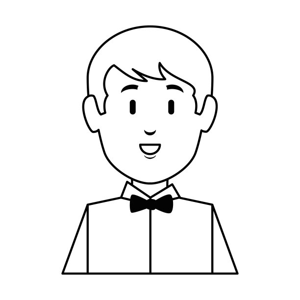 餐厅服务员角色图片下载