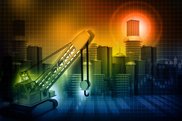 城市天际线建设图片下载