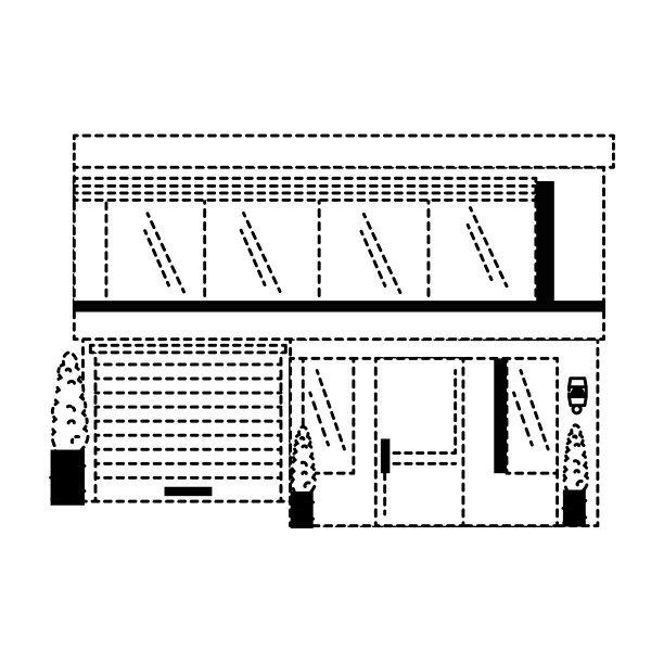 房子的正面很漂亮图片下载