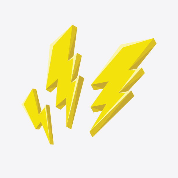 闪电图标图片下载