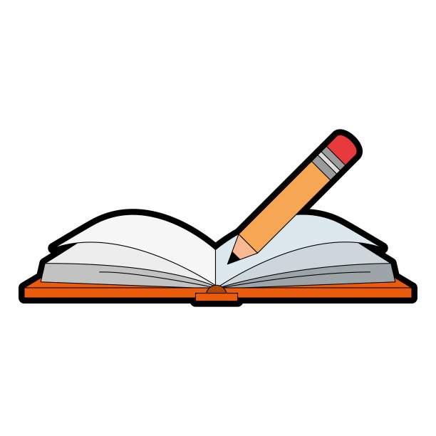 课本和铅笔图片下载