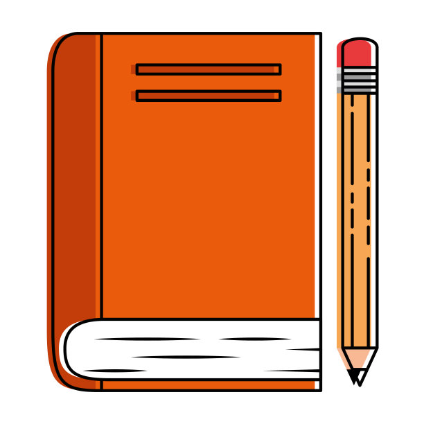 课本和铅笔图片下载