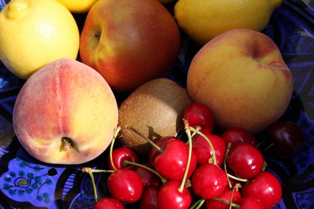 地中海水果盘图片下载