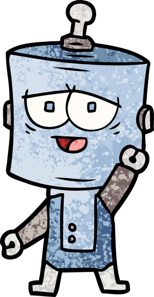 卡通机器人图片下载