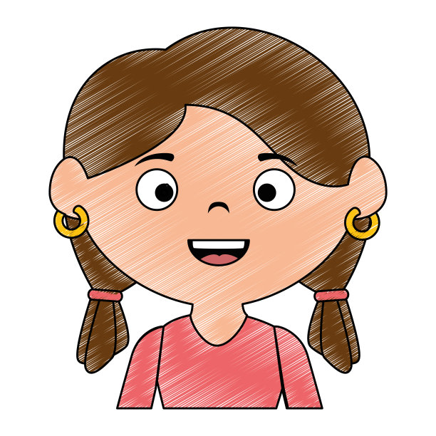 小女孩的化身图片下载