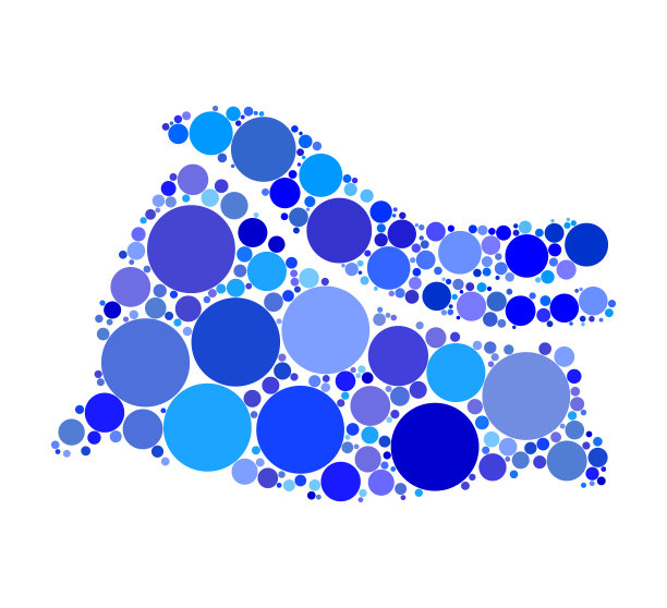 圣诞老人包点设计孤立在白色的背景图片下载