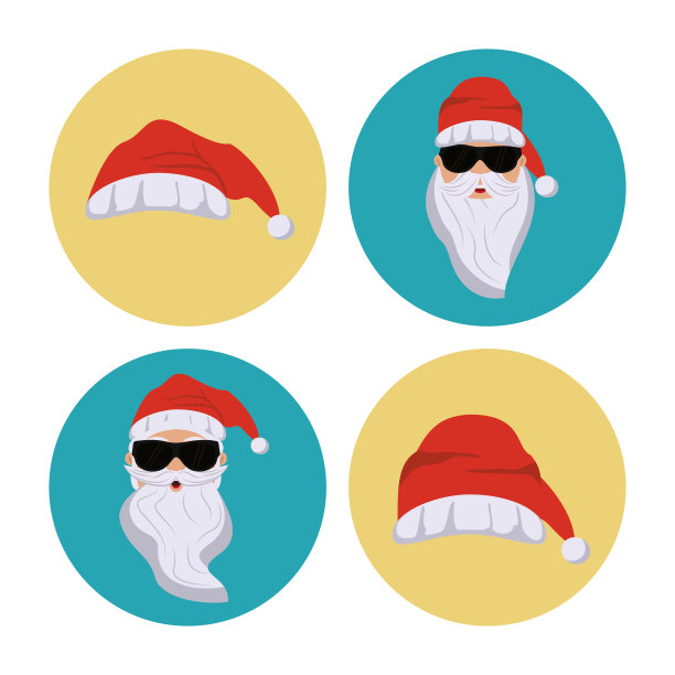 秘密圣诞老人图标图片下载