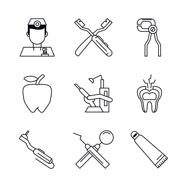 牙科学图标设置图片下载