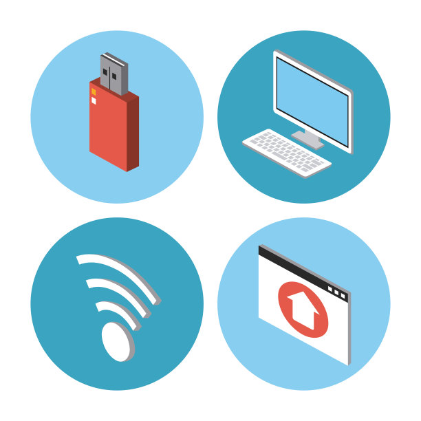 互联网和科技图标图片下载