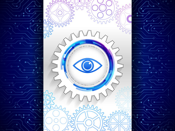 数字技术保护理念。图片下载