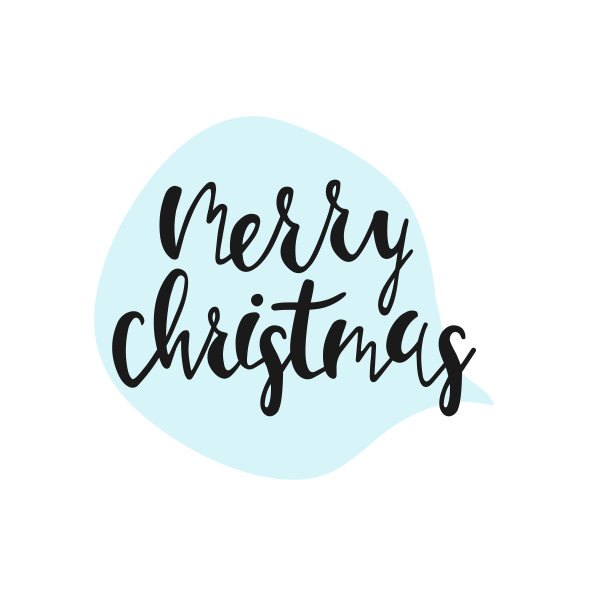 手绘圣诞节字母素材图片下载