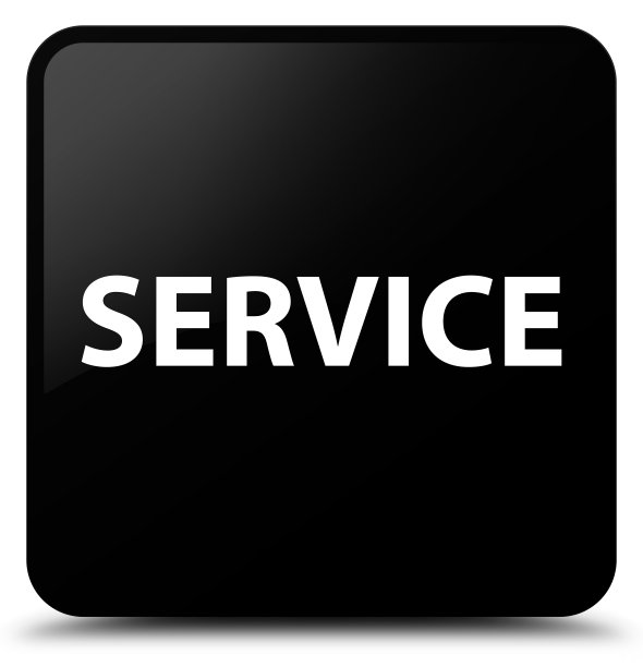 服务黑色方框按钮图片下载
