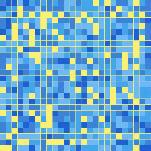 方形马赛克调色板。颜色组合和谐图片下载