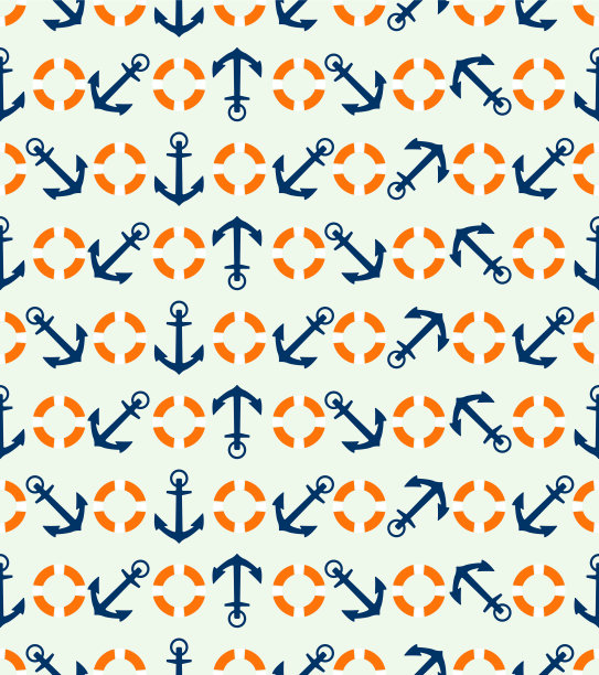 救生圈及锚图片下载