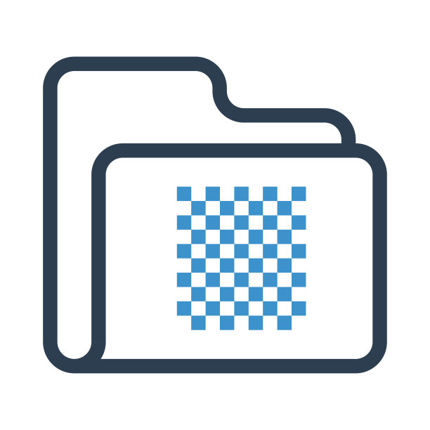 文件夹图形设计细颜色线矢量图标图片下载