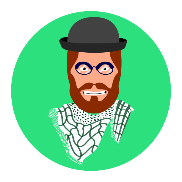 潮人的肖像图片下载