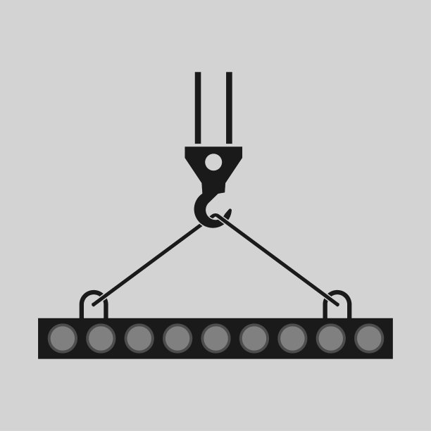 象形文字起重机吊钩图片下载