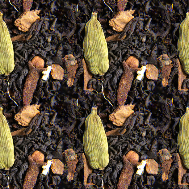 玛莎拉茶照片纹理无缝图案图片下载