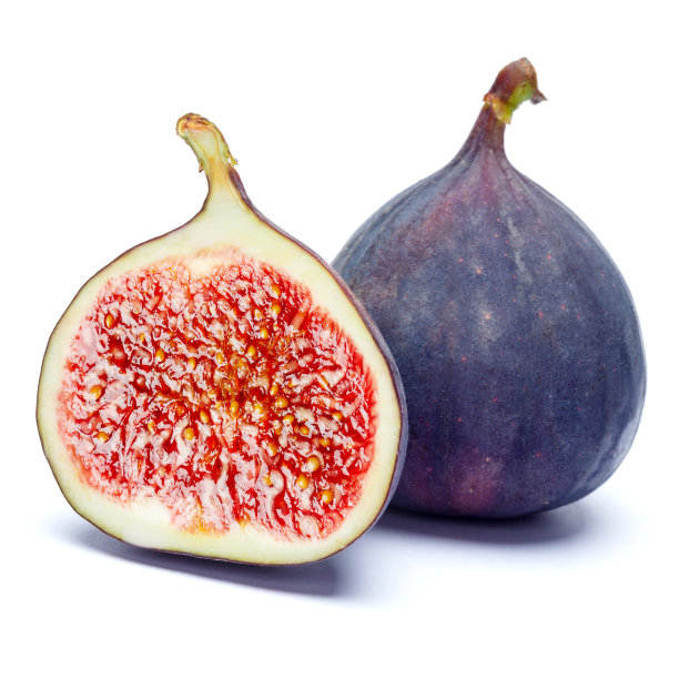 Fig孤立的白色背景。剪切路径图片下载