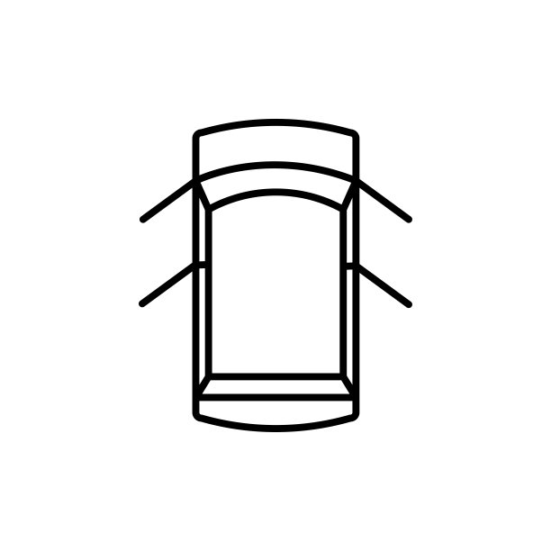 打开车门的汽车图标图片下载