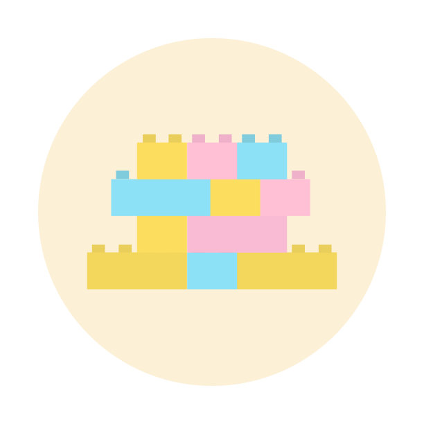 构建块向量图标图片下载