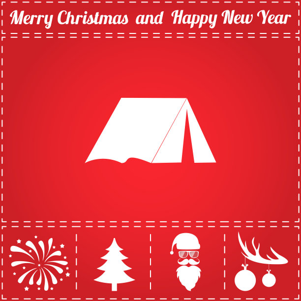 帐篷图标矢量图片下载