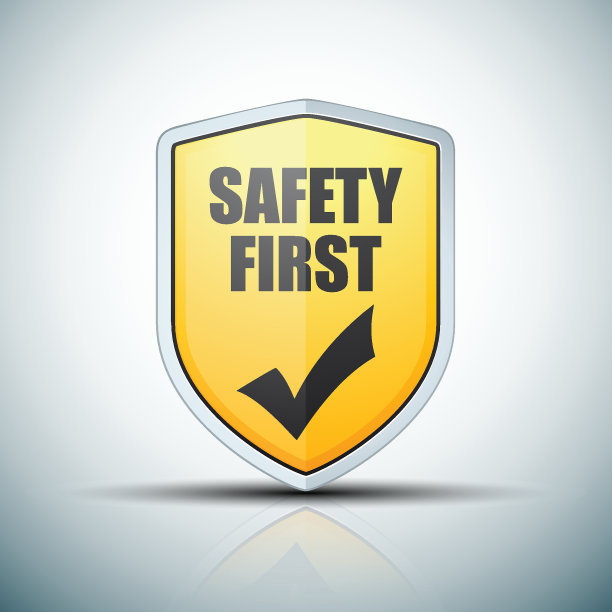 安全第一插图素材图片