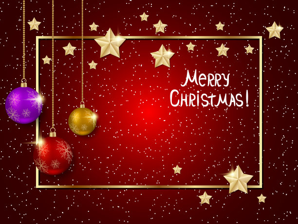 圣诞和新年矢量背景图片下载