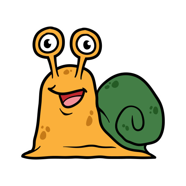 蜗牛卡通人物图片下载