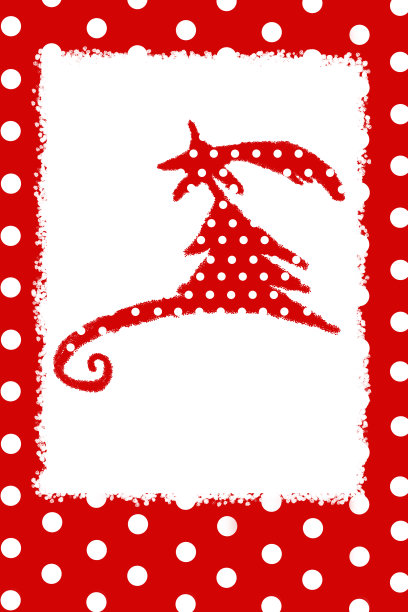 圣诞趣树贺卡图片下载